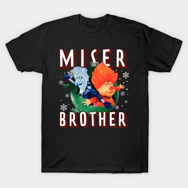 Miser Brothers Christmas T-Shirt by Colana Studio